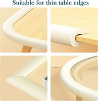 Protection d'angle et de bordure pour bébé Gaixie, pare-chocs de sécurité pour meubles avec ruban adhésif double face, protection d'angle pour enfant