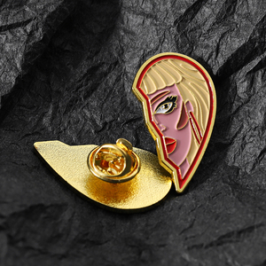 Cá Nhân Mềm Men Pins Tùy Chỉnh Thiết Kế Hình Trái Tim Dễ Thương Phim Hoạt Hình Phù Hiệu Phim Hoạt Hình 3D Ve Áo <span class=keywords><strong>Pin</strong></span> Cho Túi Hoặc Quần Áo - Product Image 5