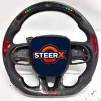 Maßgefertigtes Beheiztes Carbon-Lenkrad für Dodge Charger Challenger Durango SRT Upgrade