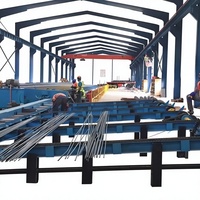 Ligne de production de laminage à chaud de barres d'acier RunHao, haute productivité, moteur 50-260 kW, 380/6000 V
