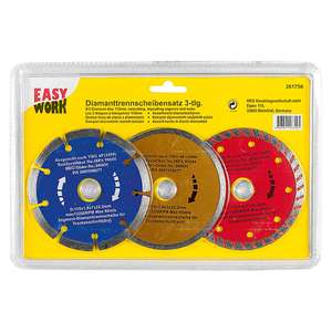 Disque diamanté Wetcutting/disques à tronçonner / diamanten slijpschijven set FACILE TRAVAIL - Product Image 2