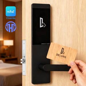 Serrure à carte de haute qualité serrure de chambre d'hôtel serrure de porte d'hôtel intelligente électrique de sécurité <span class=keywords><strong>TTHOTEL</strong></span> Pro - Product Image 1