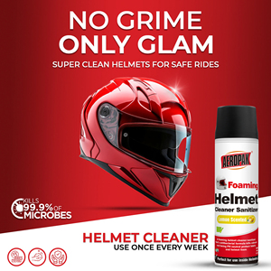 AEROPAK <span class=keywords><strong>Aerosol</strong></span> 500ML Multiusos Casco de motocicleta Espuma Desodorante Limpieza rápida Limpiador de casco Espuma Detergente Spray - Product Image 6