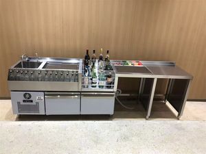 Station de cocktails avec équipement complet de bar à cocktails, station de cocktails très populaire avec acier inoxydable de haute qualité - Product Image 4