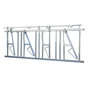 High quality galvanized cow headlock dairy farm management equipment durable cow neck lock for livestock farm