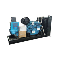 Groupe électrogène diesel de chantier à refroidissement par eau, type ouvert, 10 kVA, 20 kVA, 30 kVA, 40 kVA, triphasé 220 V, avec moteur