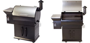 Nouveau barbecue au bois en acier inoxydable au design créatif avec certification CE et chariot pour utilisation dans le jardin et la cour - Product Image 2