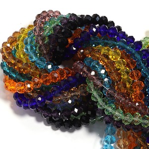 Cuentas Planas de Cristal Facetado de 6*4mm, Multitamaño, <span class=keywords><strong>para</strong></span> Fabricación de Joyas, <span class=keywords><strong>Pulseras</strong></span>, Pendientes, Materiales <span class=keywords><strong>para</strong></span> Manualidades - Product Image 3