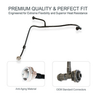 Tuyau de décharge d'expansion 4M0121081AJ pour réservoir de liquide de refroidissement moteur Audi Q7 4M 2016-2024 3.0T, 4M0 121 081 AJ