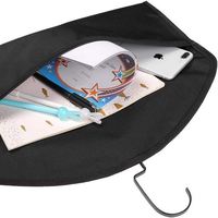 Sac de Voyage Sécurisé Écologique Antivol avec Compartiment Secret Zippé pour Argent Caché 100% Discret