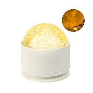 Lampe d'ambiance à effet d'ondulation d'eau rotative, lampe à flamme romantique pour chambre à coucher, cadeaux originaux - Product Image 4