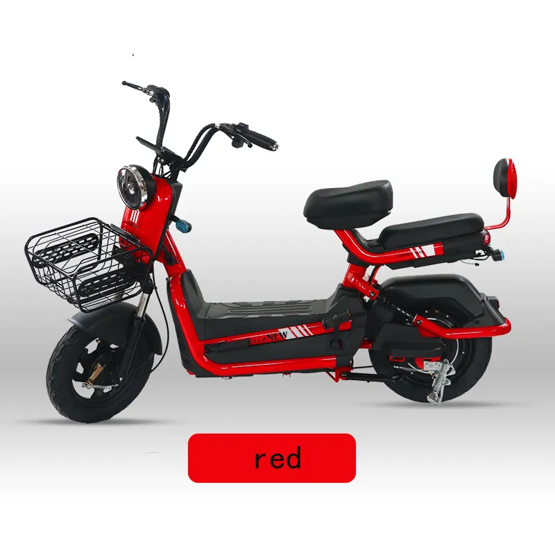 Factory Price 2 Seat Electrical Bicycle 350w Two-Wheeled Electric bike electric motorcycle for City