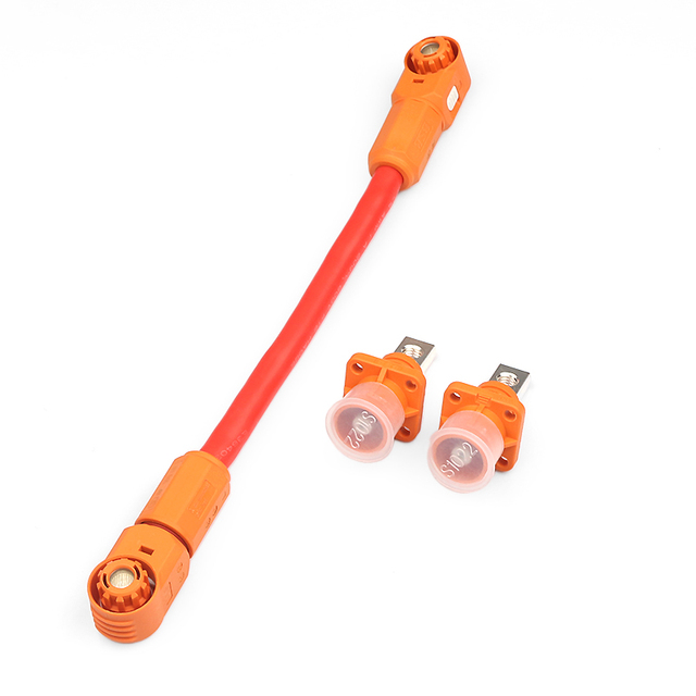 High-Voltage Positive Connection Cable for Energy Storage Cabinet | Zhejiang Liandi Electronics | Heavy-Duty & Certified