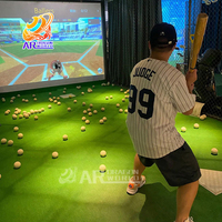 Simulateur d'équipement d'entraînement de baseball de machine de jeu d'amusement d'intérieur de AR de sports interactifs immersifs en vente