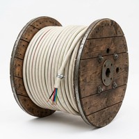 Câble d'alimentation BTLY 4 conducteurs en cuivre, isolé minéral, gaine en aluminium, ignifuge, IEC 0.6/1kV, résistant au feu