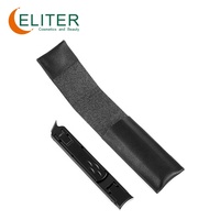 Coupe-ongles pliable portable en acier inoxydable Eliter à double embout pour cuticules et ongles