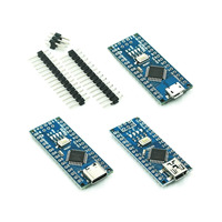 Compatible con la placa mejorada Nano V3.0 de 2014, ATMEGA328PB, CH340, USB múltiple, pines soldados/no soldados opcionales
