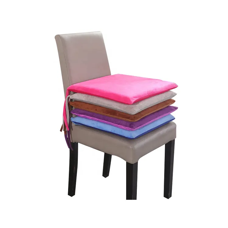Home Dining Soft Chair Padding Outdoor Memory Foam Seat Cushion Chair Pad