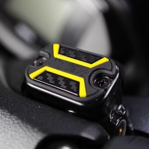 XYRAcing NMAX 20202023 מכסה הגנה על גוף מכסה מאגר נוזל בלמים (גומי) דגם XY-p21 אבזר התאמה אוניברסלי - Product Image 2