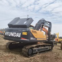 Meilleur prix pour une excavatrice HYUNDAI 305LC-9T d'occasion, excavatrice hydraulique sur chenilles de 30 tonnes, machines de construction minière à vendre