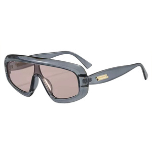 Shield <b>Sunglasses</b> Women Tortoise Frame <b>Gradient</b> Lenses UV400 Fashion Sun Protection Adult - Product Image 4