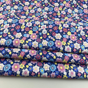 Hot Bán 100% Cotton Poplin Vải Kỹ Thuật Số Hoa In Tùy Chỉnh Hoa Nhỏ Thiết Kế Cho Áo Sơ Mi & Túi Xách - Product Image 6