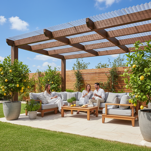 Lámina <span class=keywords><strong>de</strong></span> Policarbonato Corrugado Prismático <span class=keywords><strong>de</strong></span> Alto Impacto BH, 1050 mm x 3 m, Panel <span class=keywords><strong>de</strong></span> Techo Gris Tipo Panal para <span class=keywords><strong>P</strong></span>érgola en Israel - Product Image 6