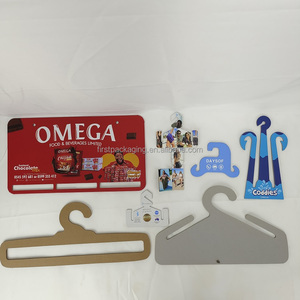 Tái Chế Giấy Tông Móc Treo Cho Khăn Quàng Cổ, Tùy Chỉnh Kraft Giấy Móc Áo - Product Image 2