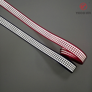 Dòng Sản Phẩm Vải Nhiều Màu + Dây Ruy Băng Phản Quang Màu Bạc Họa Tiết OEM Giày Túi Co Giãn Hoặc Không May - Product Image 2