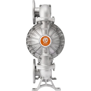 QBY3-80P Manufacturer Diaphragm Pneumatic <b>Pump</b> Low OEM 304 Stainless Steel Industrial Air <b>Pump</b> Semi-Automatic Control - Product Image 4