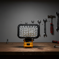 Lampe de travail à batterie lithium alimentée par USB, bande lumineuse LED pour l'entretien automobile