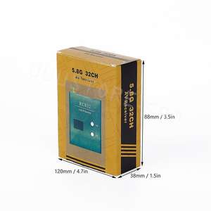 <span class=keywords><strong>RC832</strong></span> Récepteur Vidéo FPV 5.8G 40CH Signal Analogique Sans Fil AV VRX Pour Drones Transmetteur VTX Quadcopter - Product Image 6