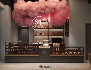 Nhà Máy Trực Tiếp Tùy Chỉnh Cà Phê Độc Đáo Cửa Hàng Đồ Nội Thất Hiển Thị Cà Phê Ý Tưởng Thiết Kế Cửa Hàng - Product Image 2