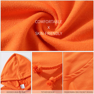 เสื้อฮู้ดดี้ผู้ชายพิมพ์ลายตามสั่ง ผ้าฝ้าย 65% โพลีเอสเตอร์ 35% บริการ OEM คุณภาพสูง ผู้ผลิตเสื้อฮู้ดดี้สีดำตามสั่ง - Product Image 3