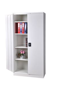 <span class=keywords><strong>Armoire</strong></span> de rangement en métal à 2 portes, <span class=keywords><strong>armoire</strong></span> de rangement en métal avec 4 étagères mobiles, <span class=keywords><strong>prix</strong></span> de gros - Product Image 2
