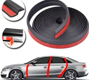 Factory Hot Sale Customized Car Door Seal Weatherstripping Car Sound Insulation Adhesive Rubber Seal Strip For Automobile