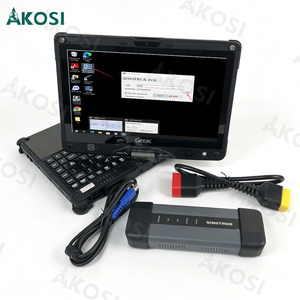 เครื่องสแกนวินิจฉัยสำหรับรถบรรทุกหนัก SINOTRUK HOWO SHACMAN รุ่น V110 พร้อมใช้งาน สำหรับ HOWO/A7/T7H/Sitrak/Hohan Cnhtc - Product Image 1