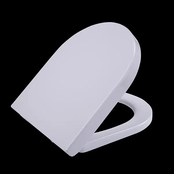 Duroplast Toilet Seat Easy Clean Fast Removal Quick Release Quite Soft Close Universal D Shape Duroplast Toilet Seat