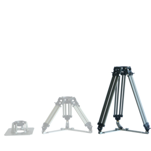 QFYS-trépied de télévision et de Film, trépied à double jambe en aluminium <span class=keywords><strong>pour</strong></span> appareils photo reflex et vidéo - Product Image 6