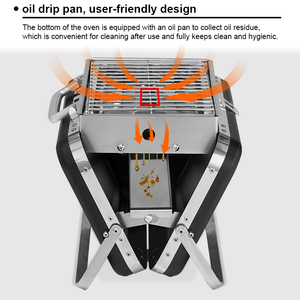 Mini <span class=keywords><strong>valise</strong></span> commerciale <span class=keywords><strong>barbecue</strong></span> commercial Camping extérieur pliant <span class=keywords><strong>Barbecue</strong></span> en acier inoxydable grils de <span class=keywords><strong>barbecue</strong></span> à <span class=keywords><strong>gaz</strong></span> portables - Product Image 3