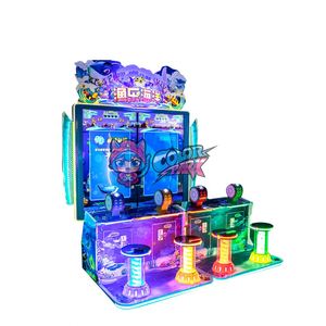 Máquina Simuladora de Pesca para 4 Personas, Operada con Monedas, Colorida, para Niños, para Centros de Juegos y Salas de Juegos - Product Image 6