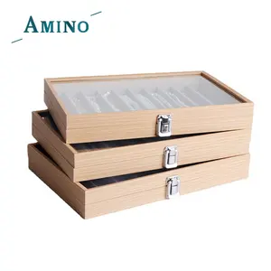 Amino Stock pearl necklace storage Dustproof large capacity snake bone chain jewelry bracelet jewelry display tray box