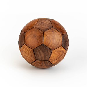 Bằng Gỗ Bóng Đá Đồ Chơi & Bóng Đá Thủ Công Mỹ Nghệ Đánh Bóng Lỗ Mộng Tenon Tái Sử Dụng Bàn Của Cha Ngày Năm Mới Hộp - Product Image 5