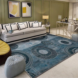 Macchina <span class=keywords><strong>Vintage</strong></span> tradizionale con stampa floreale realizzata in moquette interna lavabile antiscivolo retrò per casa peluche tappeto per <span class=keywords><strong>cucina</strong></span> soggiorno - Product Image 4