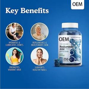 OEM/ODM vitamina <span class=keywords><strong>C</strong></span> colágeno gomitas belleza cuidado de la piel ácido hialurónico gomitas piel hidrata - Product Image 4