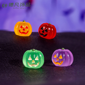 Adorno de Resina de Calabaza Jack de Halloween de Crossing Alliance, Decoración de Escritorio para Micropaisajes, Adorno para Coche - Product Image 4