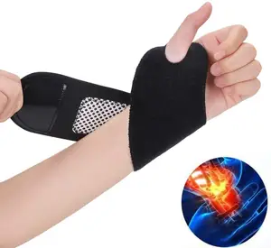 Высококачественный турмалиновый защитный Регулируемый бандаж для снятия боли в руке, хлопковый бандаж для поддержки запястья KSY