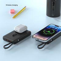 Nuevo Banco de Energía Inalámbrico Magnético de 10000mAh, Tendencia 2026, Carga Rápida de 25W, PD 20W, Tipo-C, USB, Batería Externa Portátil