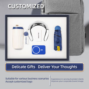 Mug isotherme Chimi de haute qualité 316+ 450 ml, masseur de cou, 4 modes de massage, 15 niveaux, ouverture automatique de l'ombrelle, chargeur MagSafe, coffret cadeau - Product Image 5