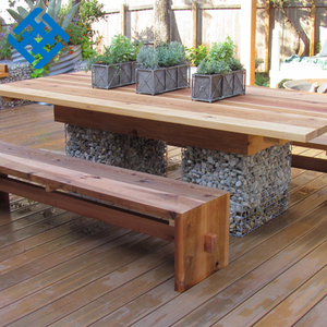 صندوق جابيون مربع ملحوم بأحجام مخصصة، شبكة جابيون حديدية مع خدمة القطع لسياج الحجارة وتنسيق الحدائق، توريد مباشر من المورد - Product Image 5